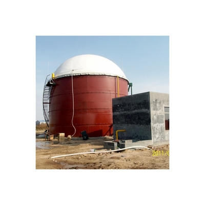 Reactor Type Biogas Plant Hotels Animals Farm Fertilizer Sludge Waste Cstr Complete Tank System