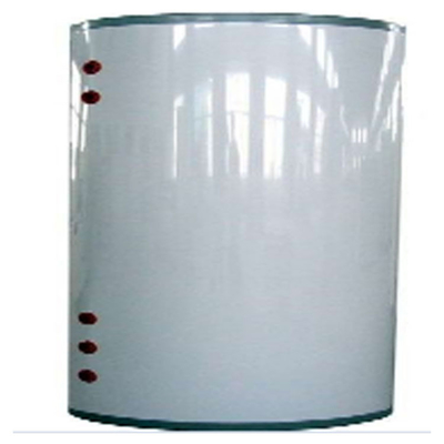 Outdoor solar hot water tank copper coil heat stainless steel solar water tank boiler with heat exchanger