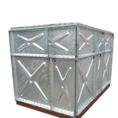 High quality 5000 liter pressure water storage food grade agriculture assembled galvanized steel water tank